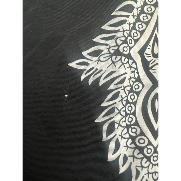 NWT Earthbound Womens Black & White Floral Maxi Boho Bodycon Sz M Dress S1000 - Picture 8 of 12